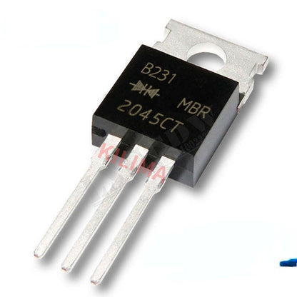 5PCS Original Diode Bridge Rectifier MBR2045CT MBR2045 TO-220 SMD TO-252