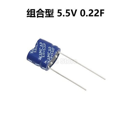 Super Capacitor Farad Capacitor 2-layer Combination Type 5.5V 0.22F 0.47F 1F 1.5F 2F 4F 5F 10F