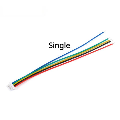 10Pcs SH1.0 Wire Cable Connector DIY SH1.0 JST 2/3/4/5/6 Pin Electronic Line Single Double Terminal Plug 28AWG 10cm