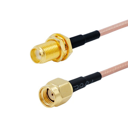 2Pcs RG316 Cable SMA to SMA Connector RF Coaxial Jumper Pigtail Cable 10cm  For Radio Wifi 4G Antenna