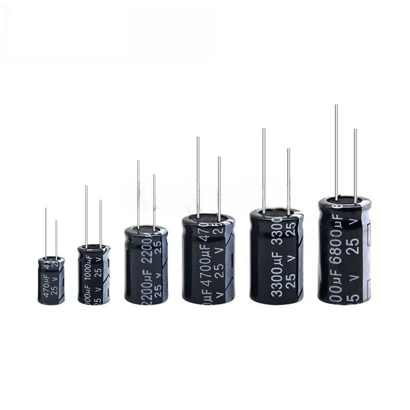 Electrolytic Capacitor 10V 16V 25V 35V 50V 10UF 220UF 100UF 470UF 1000UF 2200UF Aluminum Electrolytic Capacitor New