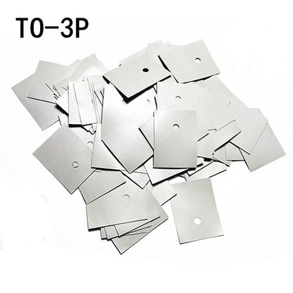 Transistor TO-220 TO-3P Silicone Sheet Insulation Pads Silicone Insulation Film Thermal Insulation Pad Silicone Heat Sink