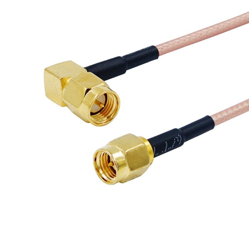 RG316 SMA Male Plug to SMA Male Straight Connector Cable RF Jumper Pigtail Male to Female Right Angle RF Coaxial