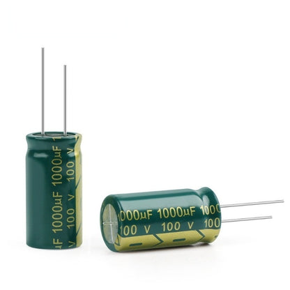 Aluminum Electrolytic Capacitor 100V High Frequency Low ESR 100V 10UF 22UF 47UF 100UF 220UF 330UF 470UF