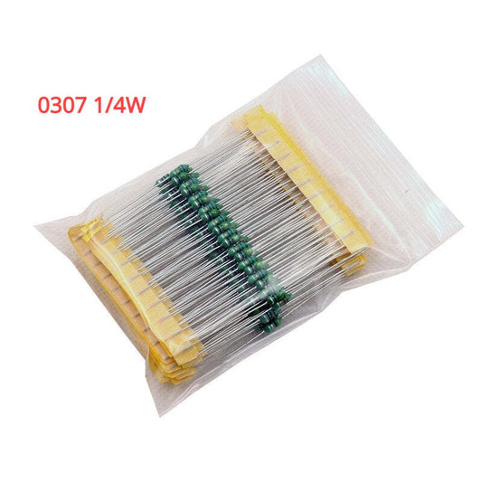 140Pcs 0307 1/4W Color Ring Inductor Set Assorted Kit 1uH -470uH 14values