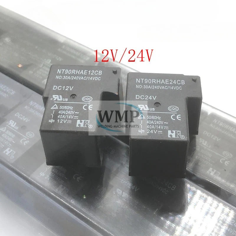 Original T90 Relay NT90RHAE12CB NT90RHAE24CB 4Pin 12V 24V 40A New