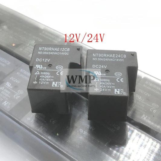 Original T90 Relay NT90RHAE12CB NT90RHAE24CB 4Pin 12V 24V 40A New