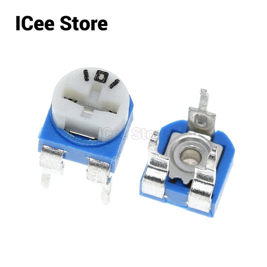 20Pcs RM065 Trimpot Trimmer Potentiometer 100 200 500 1K 2K 5K 10K 20K 50K 100K 200K 500K 1M Ohm Variable Resistor