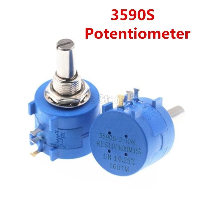 3590S Potentiometer Precision Potentiometer Adjustable Resistor 3590S-2-101 501 102 202 502 103 203 503 104L 1K 2K 5K 10K 20K 50K 100K Ohm