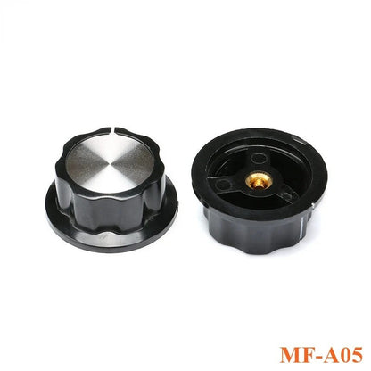 Potentiometer Knob Cap MF-A01 MF-A02 MF-A03 MF-A04 MF-A05 Rotary Switch Knobs Caps 6mm for RV24 3590S WHT118 WXD3