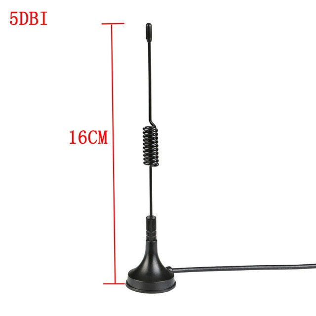 3G 4G Antenna High Gain Sucker Aerial Wifi 5-15 5/6/7/9/10/15DBI 3 Meters Extension Cable SMA Male Connector for CDMA GPRS GSM LTE
