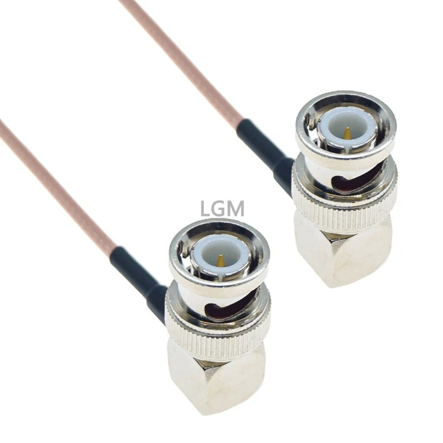 RG316 Wire BNC To BNC Connector Male Female Q9 Plug Jack Crimp Connector RG316 Cable Extension RF Brass Copper Coaxial WIFI Coax Jumper
