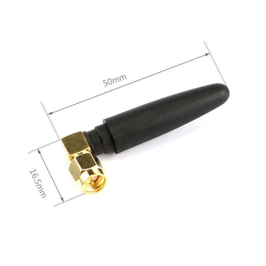 GSM GPS Wireless Antenna Omni 50mm Radio Antenna SMA Male Right Angle 3dBi Gain Modem External Antenna