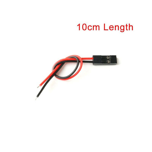 10Pcs 2pin Dupont Cable 2P 2 Pin Female Jumper Connector Wire 2.54mm Pitch Length 10CM 20CM 30CM Single Head for 3D Printer