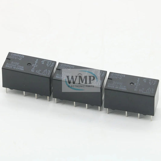 Original Relay G5V-2-5VDC G5V-2-12VDC G5V-2-24VDC G5V-2-H1-12VDC G5V-2-H1-24VDC New