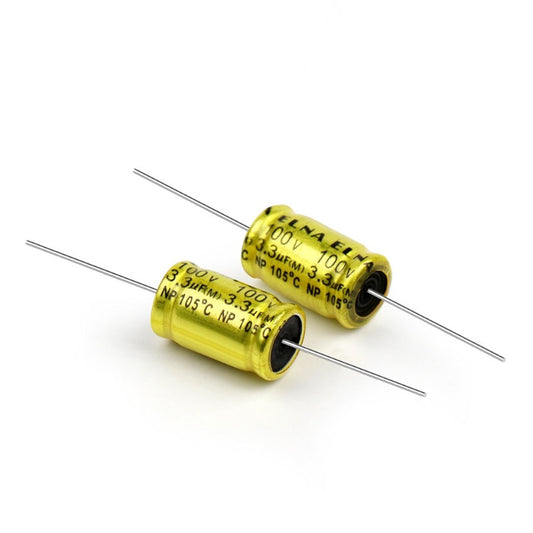 10Pcs 100V Non Polar Capacitor 1UF-47UF 1UF 1.5UF 2.2UF 3.3UF 4.7UF 5.6UF 6.8UF 10UF 12UF 22UF 33UF 47UF Speaker Audio Capacitor
