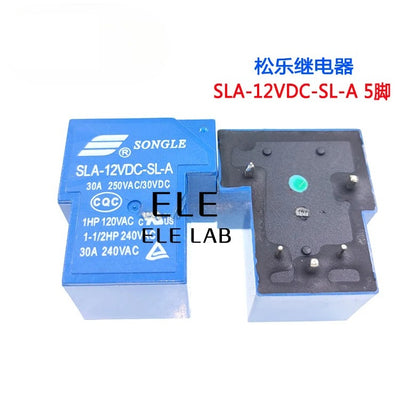 ‌SLA Relay 05VDC 09VDC 12VDC 24VDC 48VDC 30A Power Relay with 4Pin 5Pin 6Pin for High-Current Switching