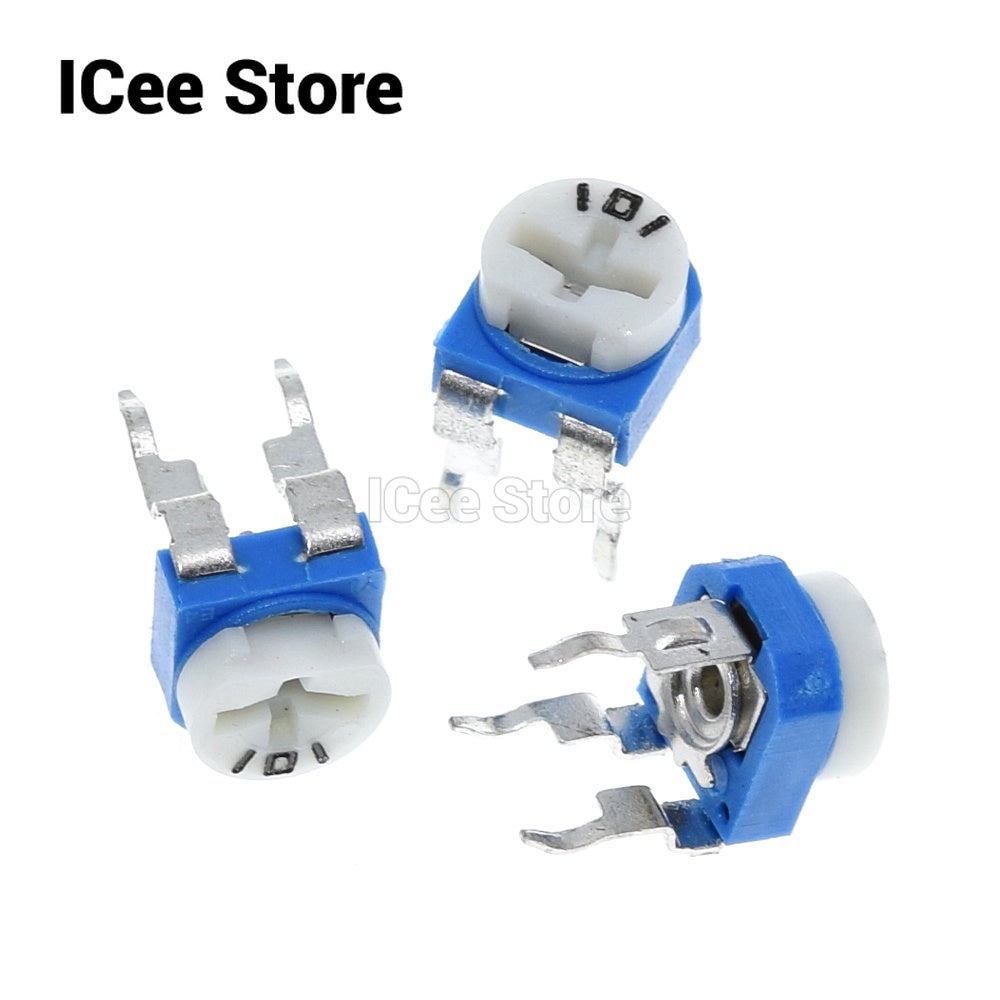 20Pcs RM065 Trimpot Trimmer Potentiometer 100 200 500 1K 2K 5K 10K 20K 50K 100K 200K 500K 1M Ohm Variable Resistor