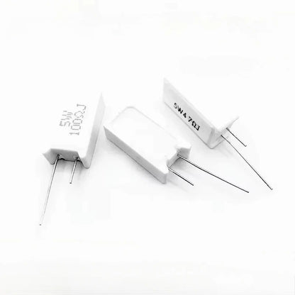 RX27 vertical cement resistor 5W 10W 20W 1R-1K Ohm cement resistor