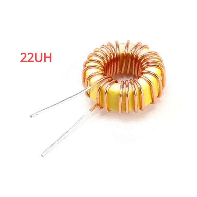 5pcs Toroid Inductor 3A  Magnetic Induction Coil Toroidal Inductor Winding Inductance 22uH 33uH 47uH 5647uH 100uH 220uH 330uH 470uH for LM2596 High Quality