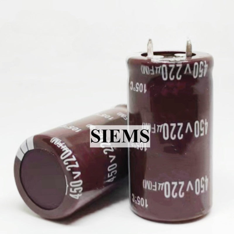 New Original Capacitor 400V 220UF/450V 220UF Capacitor 25x35 25x40 25x45 30x35 22x45 30x30mm