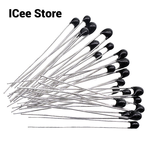 10Pcs NTC Thermistor Thermal Resistor 3950 MF52 1% NTC-MF52AT 1K 2K 3K 4.7K 5K 10K 20K 47K 50K 100K 5% 3950B 1/2/3/4.7/K Ohm R