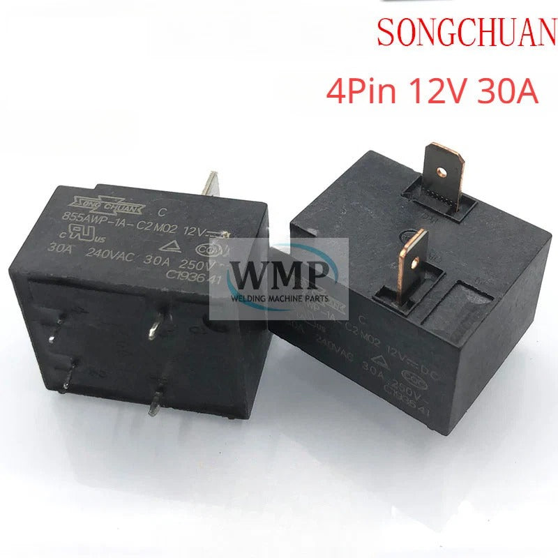 Original Relay 855AWP-1A-C2 4Pin 12VDC for Aircon Air Conditioning / Water Heater New