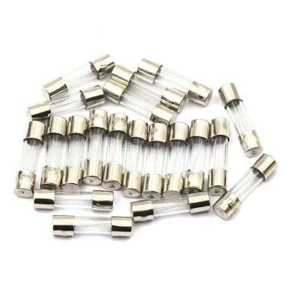 10Pcs Fast Quick Blow Fuse 5*20mm 6*30mm Glass fuse tube 250V 0.1A-30A 0.2A/0.5A/1A/2A/3.15A/5A/6.3A/10A/15A