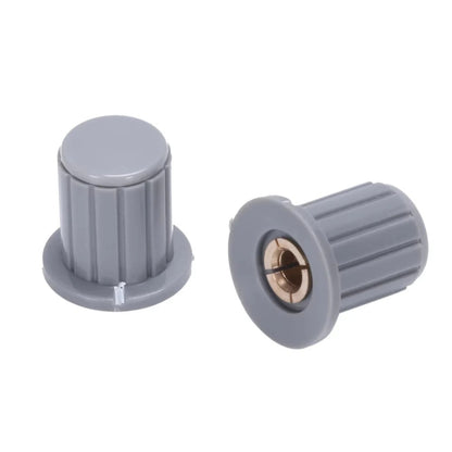5Pcs Plastic Knob Potentiometer Knob Cap Copper Core Knob Cap Aperture 4mm for WXD3 WH5-1A