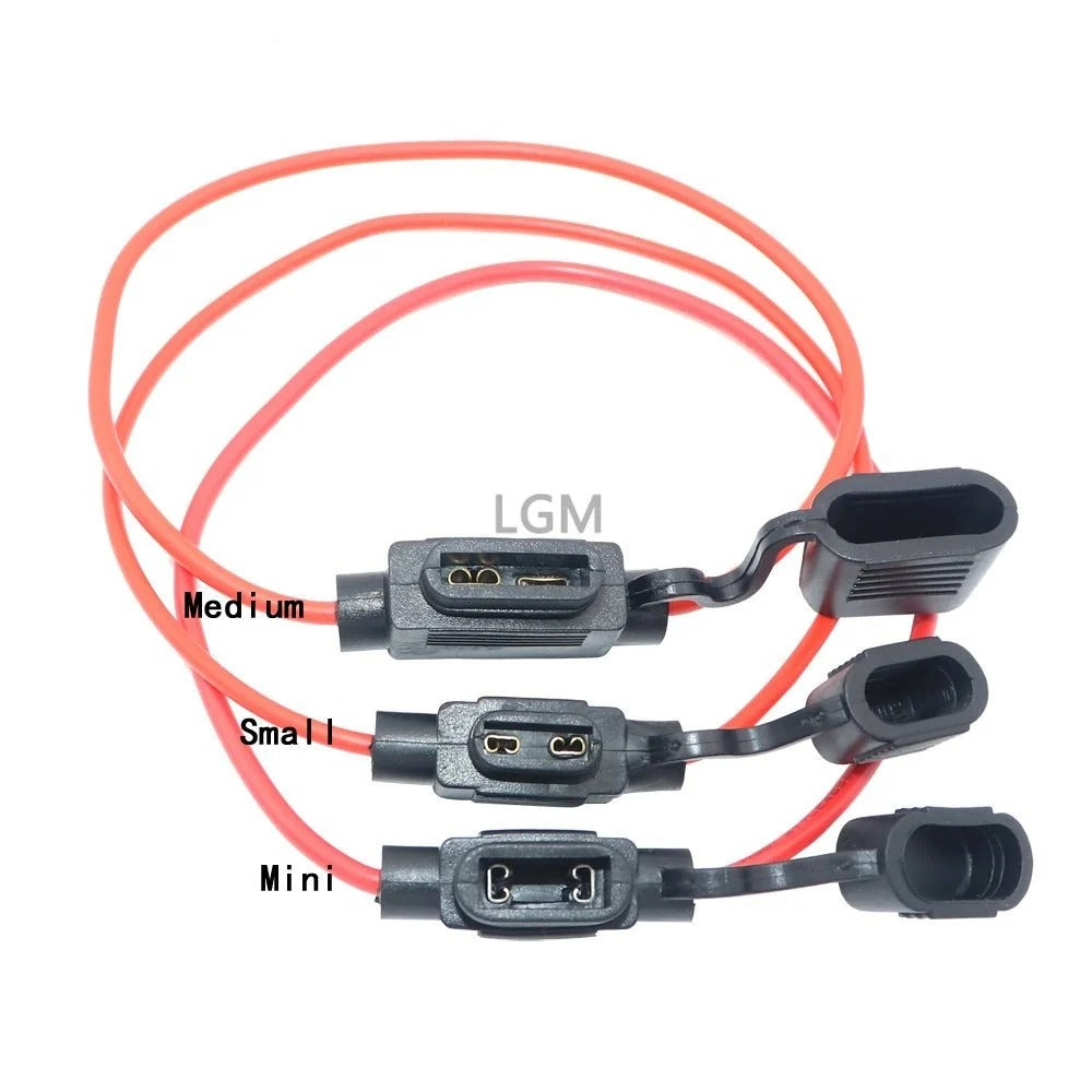 1Set Mini/Small/Medium  Car Waterproof Fuse Holder ATO ATC ATM APM Box 2A 3A 5A 7.5A 10A 15A 20A 25A 30A 40A