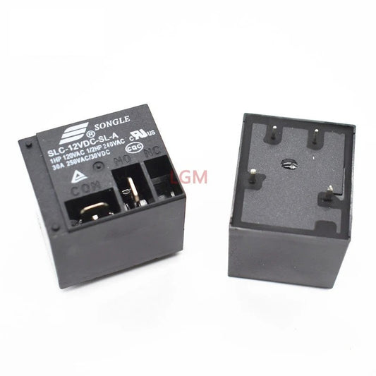 Power Relays  SLC-12VDC-SL-A SLC-24VDC-SL-A SLC-05VDC-SL-A 5V 12V 24 30A HF2100 T91 4Pin 5Pin