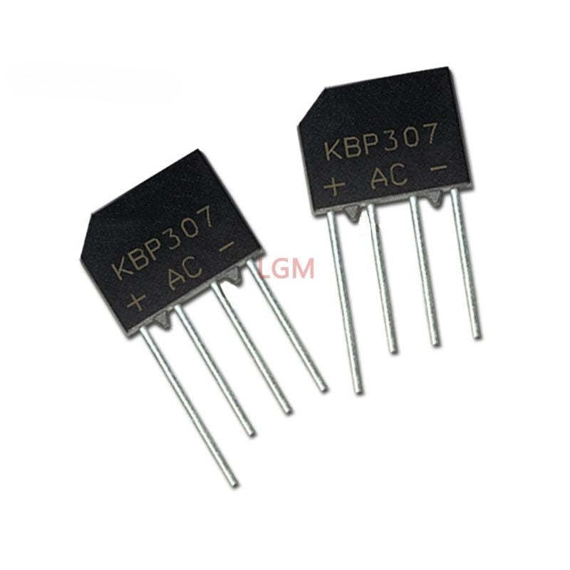 10Pcs Original KBP206 KBP307 KBP310 KBP210 KBP410 2A 3A 4A 1000V 600V 700V Rectifier Bridge Diode IC
