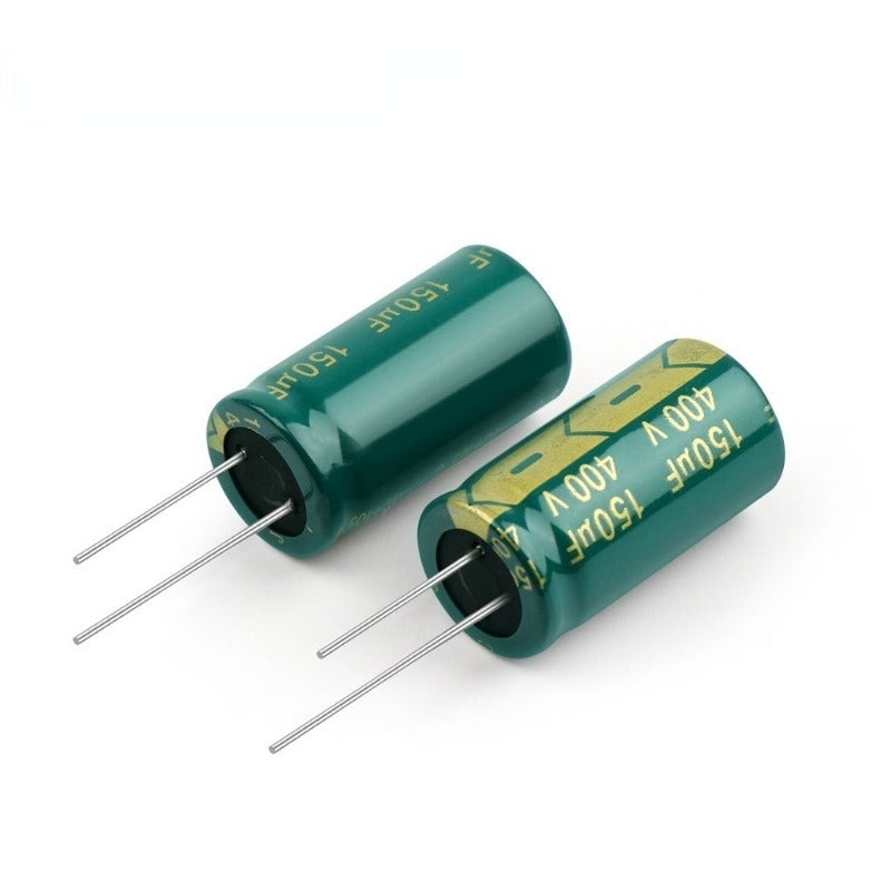 Aluminum Electrolytic Capacitor 400V High Frequency Low ESR 500V 2.2UF 4.7UF 6.8UF 10UF 15UF 22UF 33UF 47UF 68UF 82UF 100UF