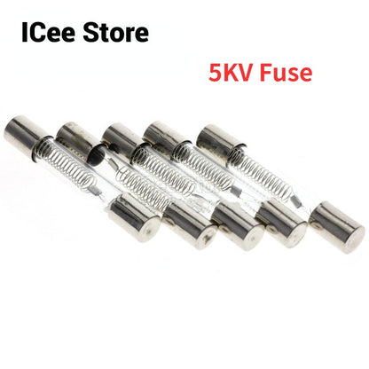 5Pcs 5KV Fuse 0.6A 0.65A 0.7A 0.75A 0.8A 0.85A 0.9A 1A 6*40MM Microwave High Voltage Fuse for Microwave Oven Fuse