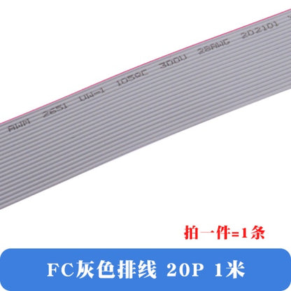 1 Meter FC Wire 1.27mm Download Cable Wire JTAG ISP AVR for 2.54mm Connector