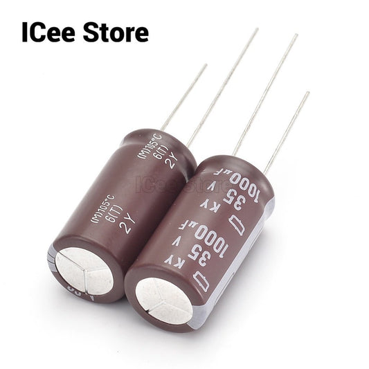 Original Capacitor 6.3V 10V 16V 25V 35V 50V 100V 22UF 47UF 100UF 220UFV 470UF 1000UF Aluminum Electrolytic Capacitor