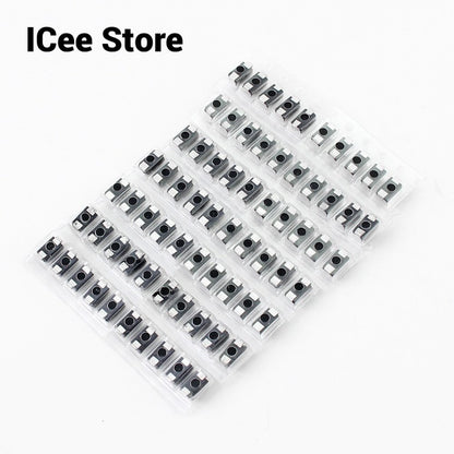 70Pcs SMD Diodes Set 1N4007 M7 1N4001 M1 1N4004 M4 SS14 US1M RS1M SS34 7 Values*10pcs Electronic Kit Schottky Diode Set Pack