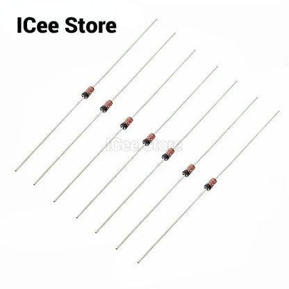 500Pcs 1N4148 IN4148 High-speed Switching Diodes DO-35 Glass Diode