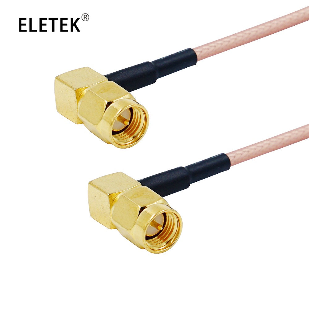 RG316 SMA Male Plug to SMA Male Straight Connector Cable RF Jumper Pigtail Male to Female Right Angle RF Coaxial