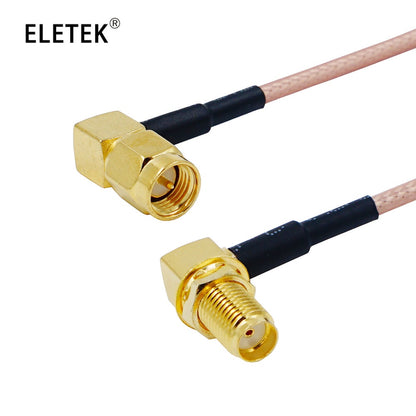 RG316 SMA Male Plug to SMA Male Straight Connector Cable RF Jumper Pigtail Male to Female Right Angle RF Coaxial