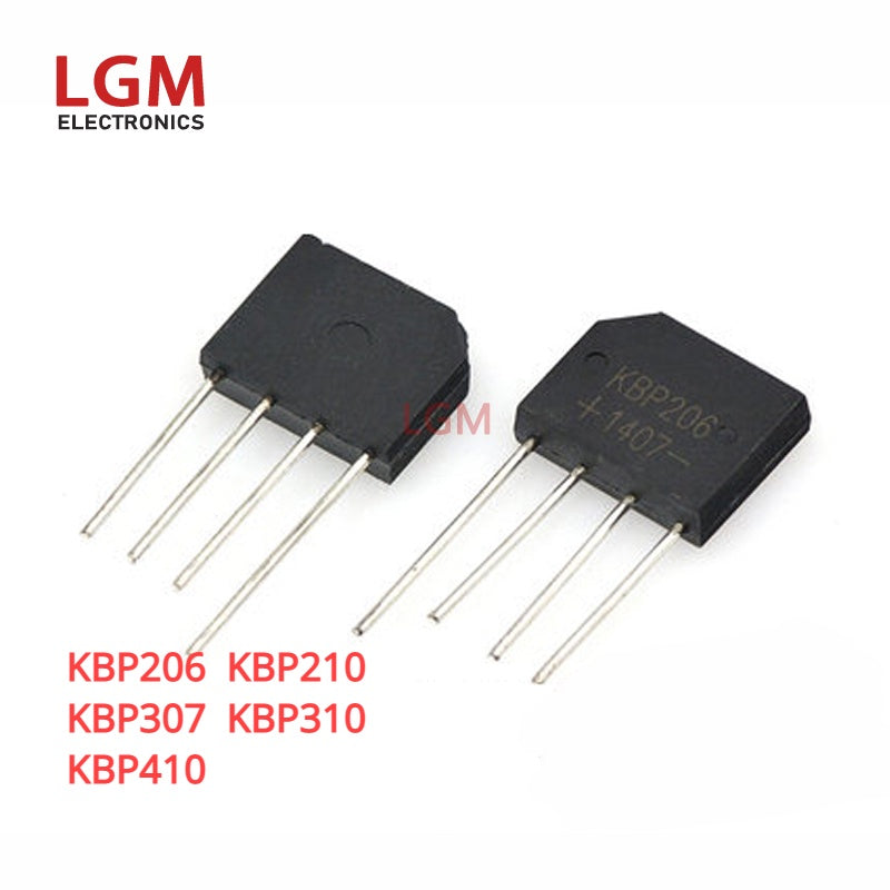 20Pcs Original KBP206 KBP307 KBP310 KBP210 KBP410 2A 3A 4A 1000V 600V 700V Rectifier Bridge Diode IC