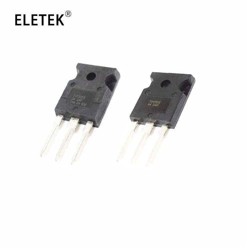 10PCS TIP2955 TIP3055 TO-247 2955 3055 TO-3P TO247 15A100V New Quality Darlington Power Transistor
