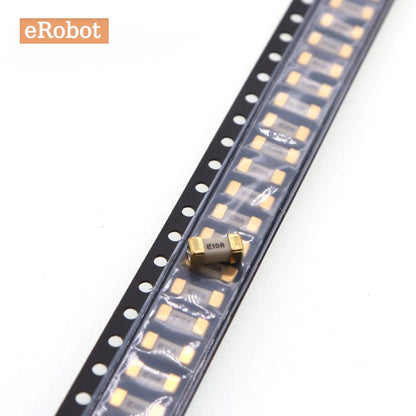 10Pcs Gold Foot 1808 125V 0451 SMD Fast Blow Fuse 1A 2A 3A 4A 5A 6.3A 7A 8A 10A 0451 Ultra-rapid Fuses New Original