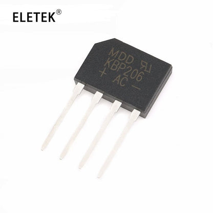 5Pcs Diode Bridge Rectifier  KBP206 KBP210 KBP307  KBP310  600V 700V 1000V