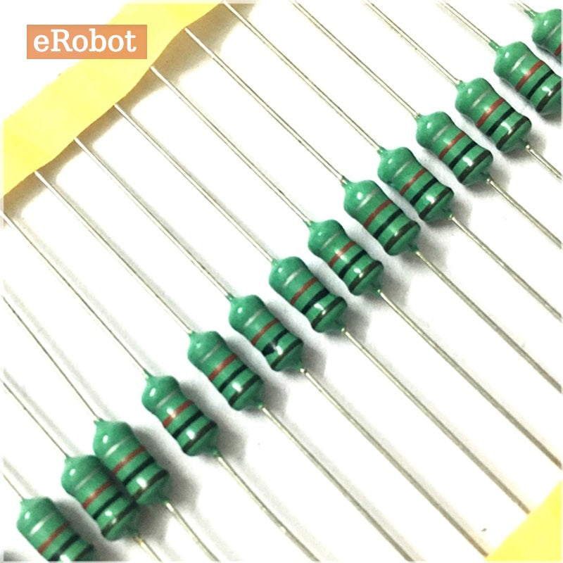 50Pcs 0510 Color Ring Inductance 1W Inductor 1MH 1.5MH 2.2MH 2.7MH 3.3MH 4.7MH 6.8MH 10MH