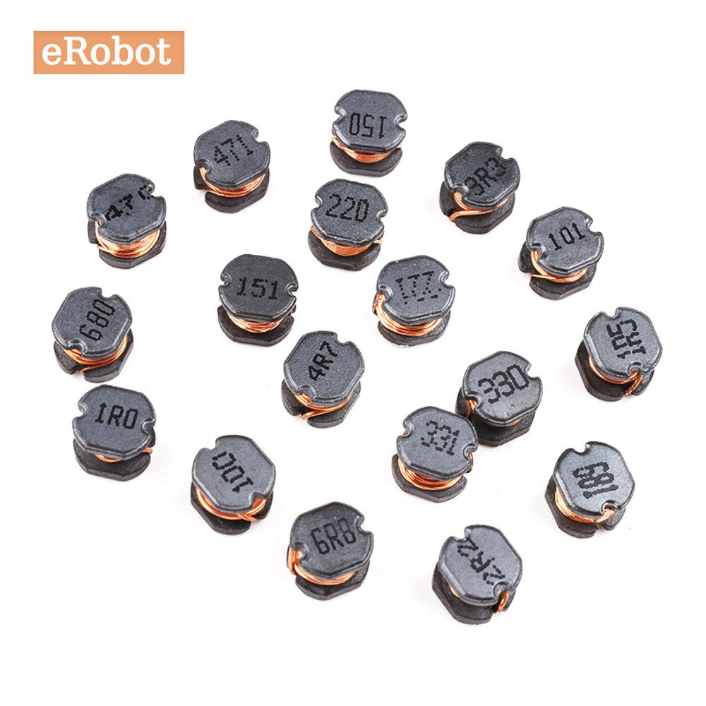 10Pcs CD43 CD54 SMD Inductor High Power Inductance1UH 1.5UH 2.2UH 4.7UH 6.8UH 10UH 15UH 22UH 33UH 47UH