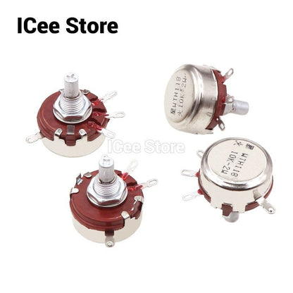 2Pcs WTH118 2W 1A Potentiometer 1K 2.2K 4.7K 10K 22K 47K 100K 470K 1M WTH118-2W