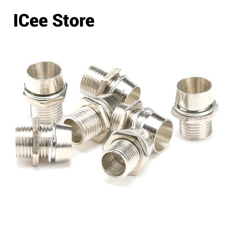 5-10Pcs Copper Metal 3MM 5MM Light Emitting Diode LED Holder Mount Panel Display Wholesale