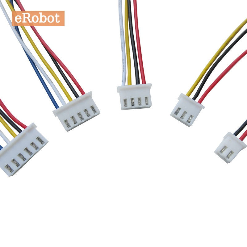5Pair JST 1.25 Male Female Wire Connector 2P 3P 4P 5P 6P JST Plug Jack Terminal Cable Connector Length 15CM