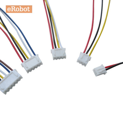 5Pair JST 1.25 Male Female Wire Connector 2P 3P 4P 5P 6P JST Plug Jack Terminal Cable Connector Length 15CM